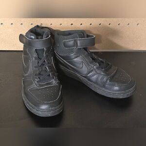 Nike Black Kids High-Top Sneakers